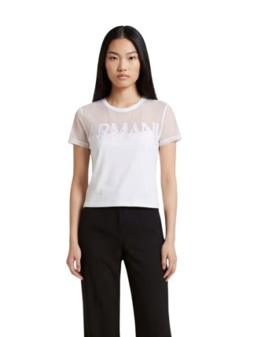 Top femme Armani Exchange blanc