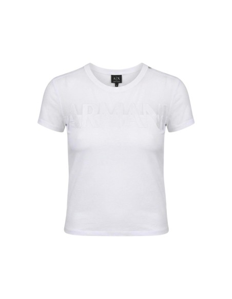 Top femme Armani Exchange blanc