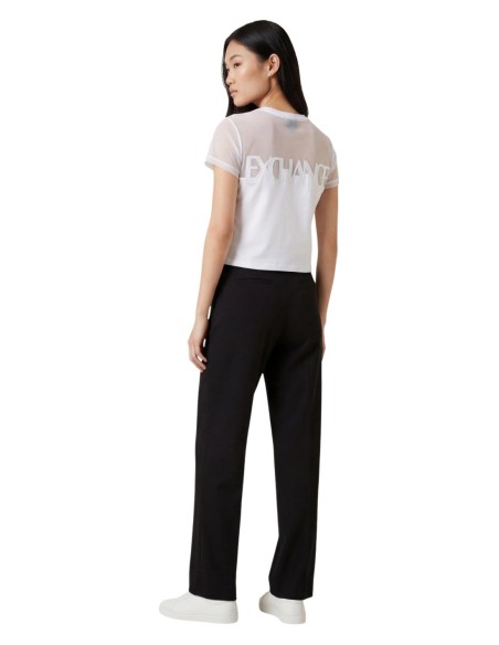 Top femme Armani Exchange blanc