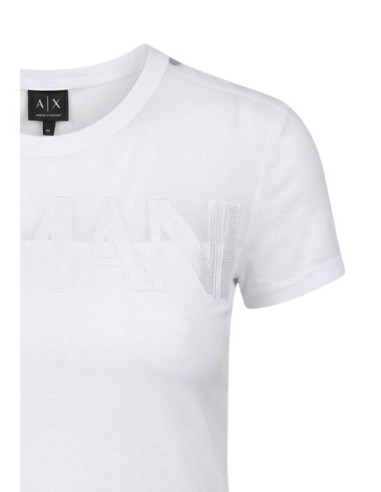 Top femme Armani Exchange blanc