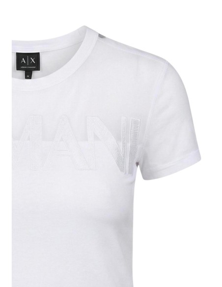 Top femme Armani Exchange blanc