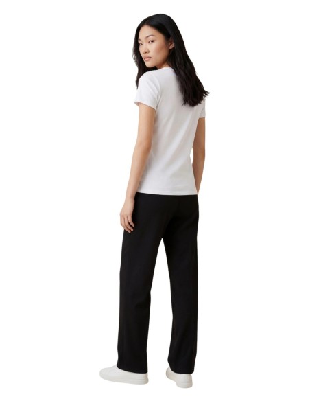 T-shirt femme Armani Exchange blanc imprimé
