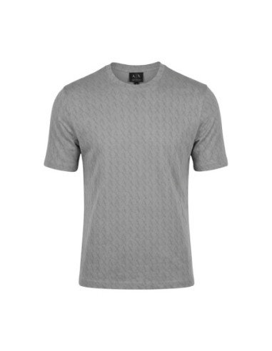 T-shirt homme Armani Exchange gris imprimé