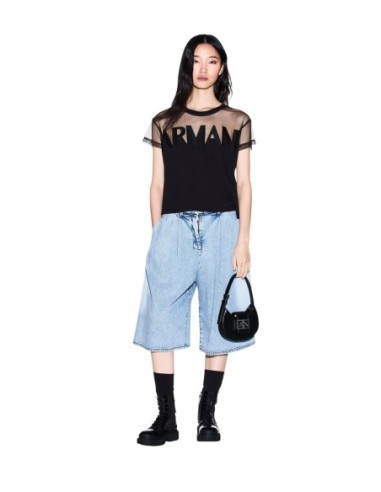 Top femme Armani Exchange noir