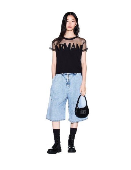 Top femme Armani Exchange noir