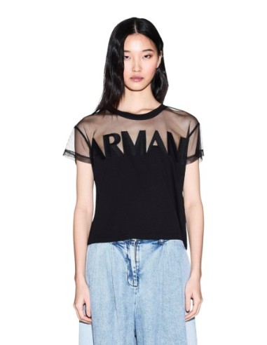 Top femme Armani Exchange noir