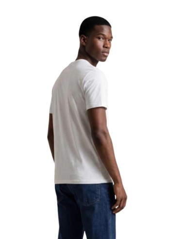 T-shirt homme Armani Exchange blanc imprimé