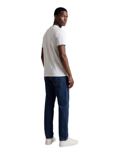 T-shirt homme Armani Exchange blanc imprimé