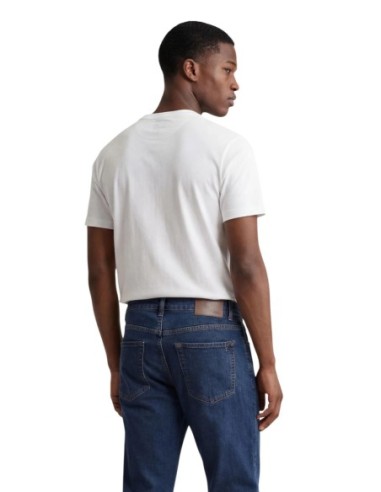 T-shirt homme Armani Exchange blanc imprimé