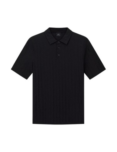 Polo homme Armani Exchange noir