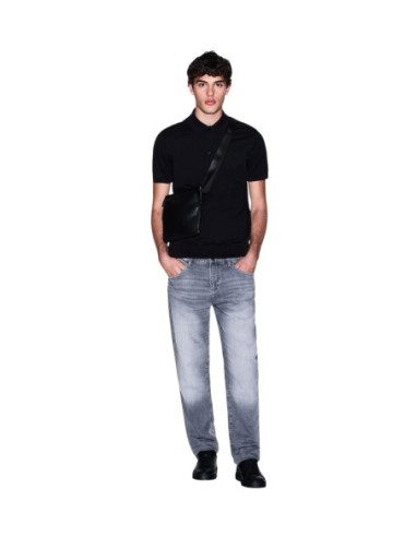Polo homme Armani Exchange noir