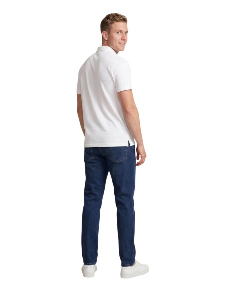 Polo homme Armani Exchange blanc