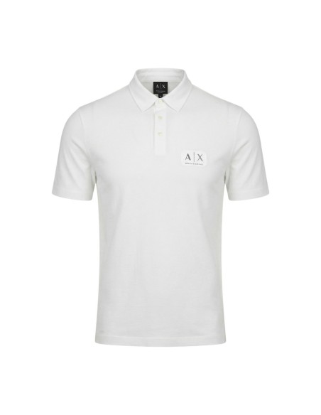 Polo homme Armani Exchange blanc