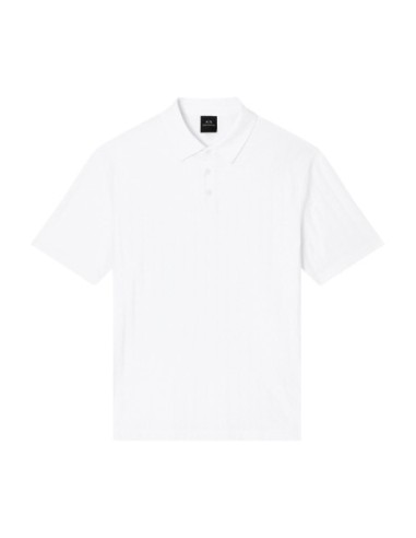 Polo homme Armani Exchange blanc