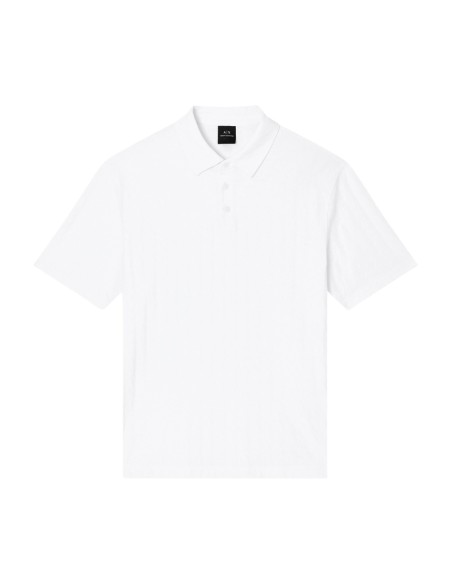 Polo homme Armani Exchange blanc