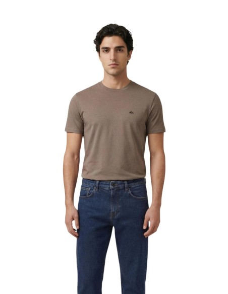T-shirt homme Armani Exchange marron