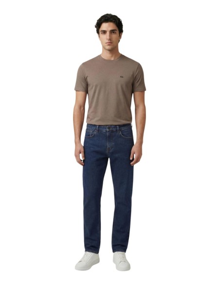 T-shirt homme Armani Exchange marron