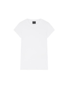 T-shirt femme Armani Exchange blanc