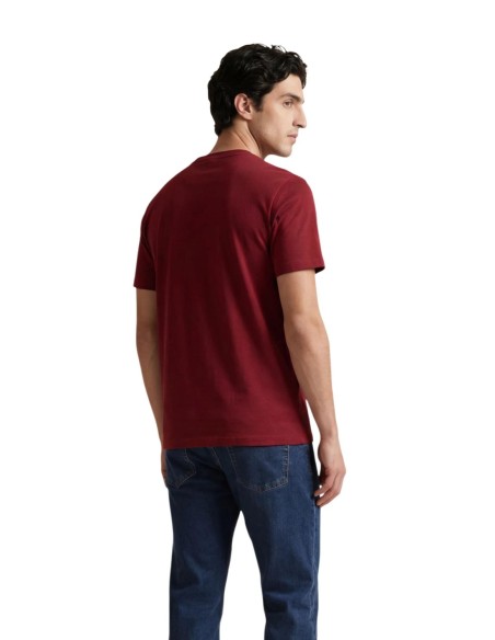 T-shirt homme Armani Exchange bordeaux