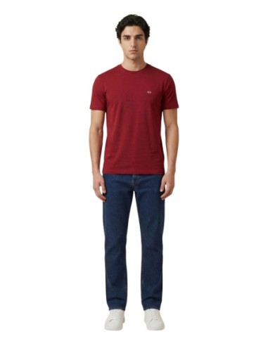 T-shirt homme Armani Exchange bordeaux