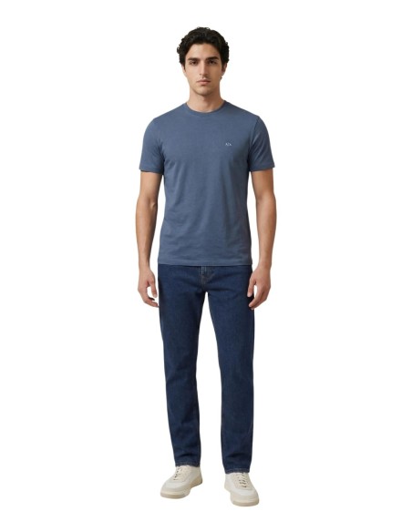 T-shirt homme Armani Exchange bleu azur