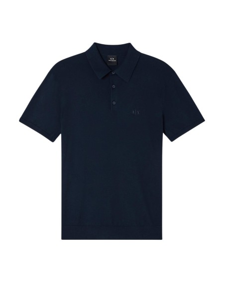 Polo homme Armani Exchange bleu