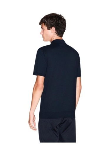 Polo homme Armani Exchange bleu