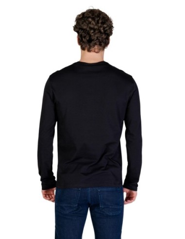 Pull homme Armani Exchange noir imprimé
