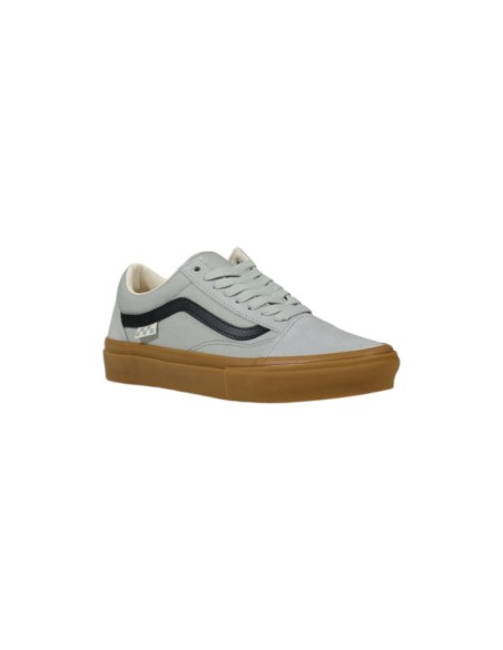 Sneakers femme Vans cuir gris