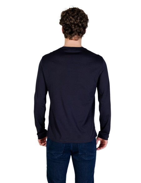 T?shirt homme AX bleu manches longues