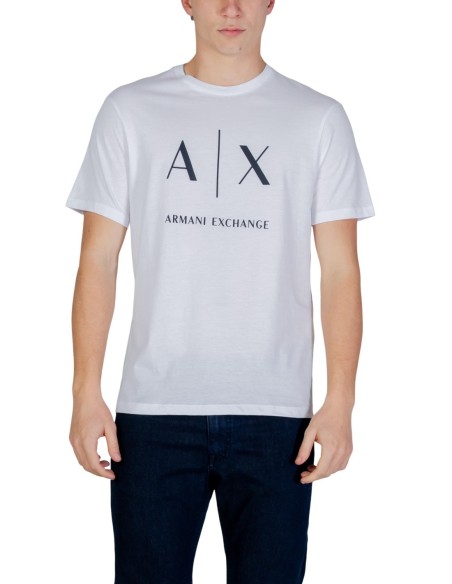 T?shirt homme Armani Exchange blanc