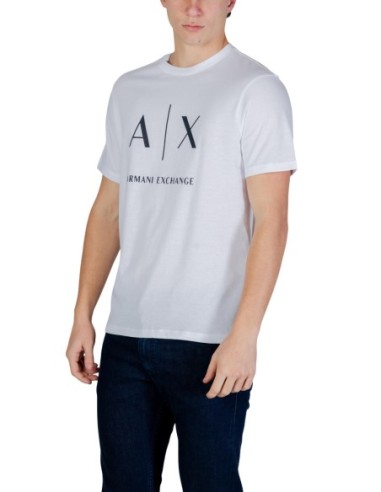 T?shirt homme Armani Exchange blanc