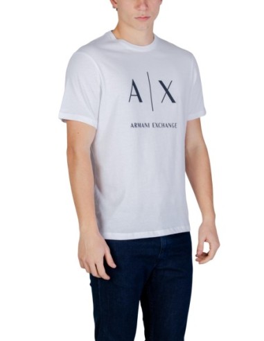 T?shirt homme Armani Exchange blanc