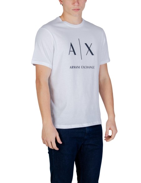 T?shirt homme Armani Exchange blanc