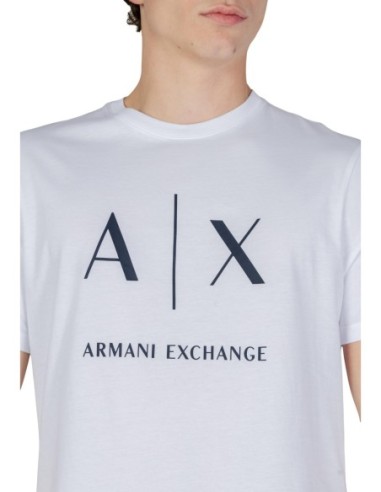 T?shirt homme Armani Exchange blanc