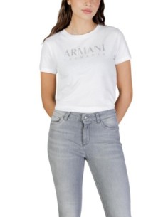 T?shirt femme Armani Exchange blanc