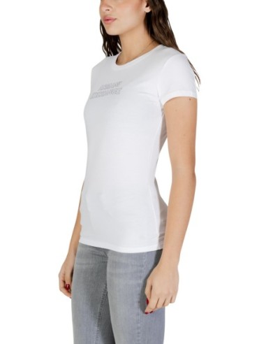 T?shirt femme Armani Exchange blanc