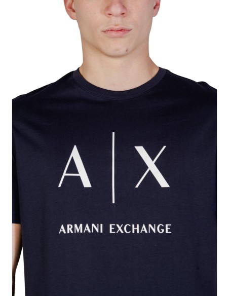 T?shirt homme Armani Exchange bleu