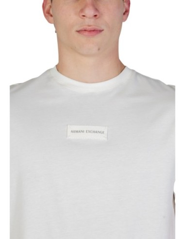 T?shirt homme Armani Exchange blanc