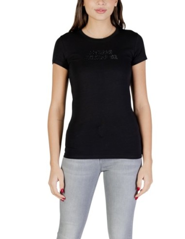 T?shirt femme Armani Exchange noir