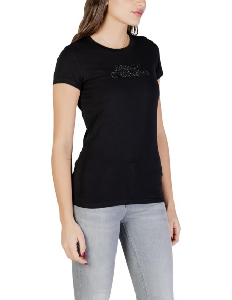 T?shirt femme Armani Exchange noir