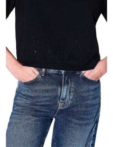 T?shirt femme Armani Exchange noir
