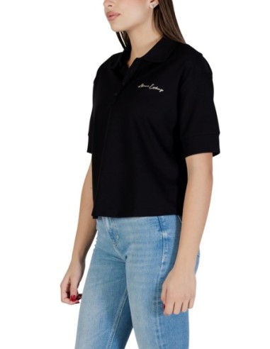 T?shirt femme Armani Exchange noir polo