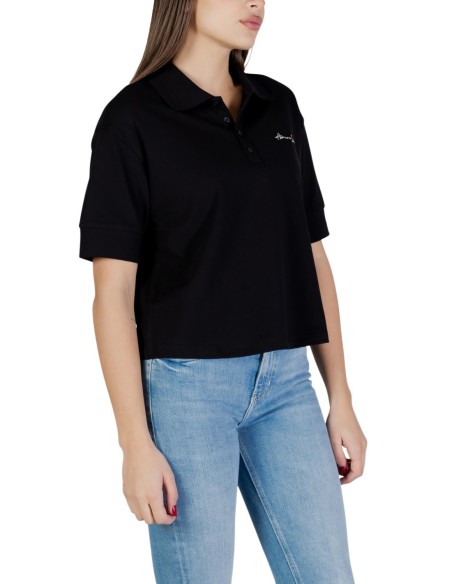 T?shirt femme Armani Exchange noir polo