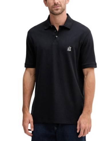 Polo homme Armani Exchange bleu