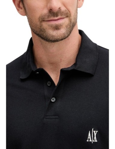 Polo homme Armani Exchange bleu