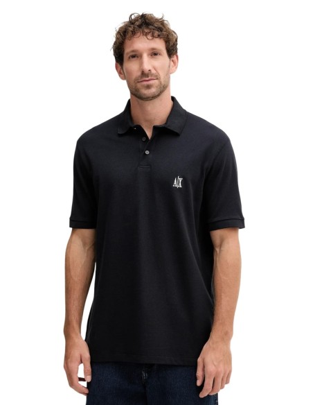 Polo homme Armani Exchange bleu