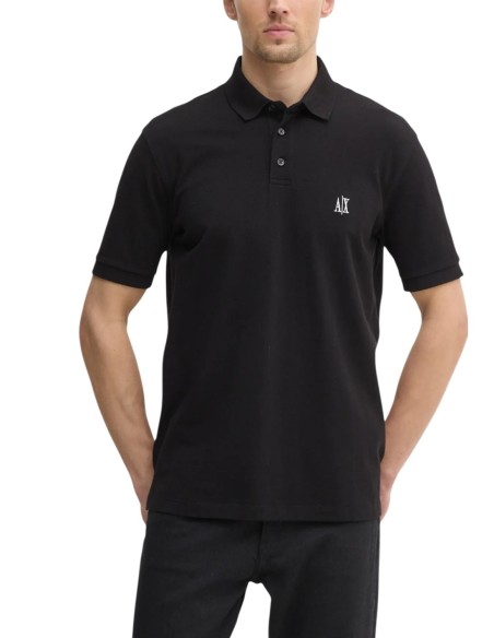 Polo homme Armani Exchange noir