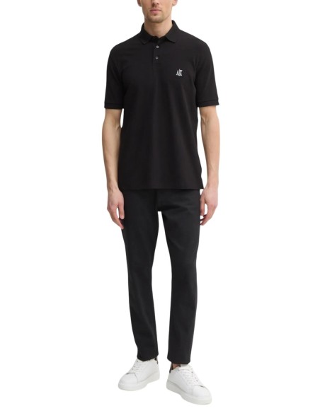 Polo homme Armani Exchange noir