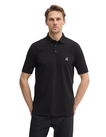 Polo homme Armani Exchange noir